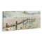Stupell Industries Soft Fence with Flowers Canvas, design by Patricia Pinto